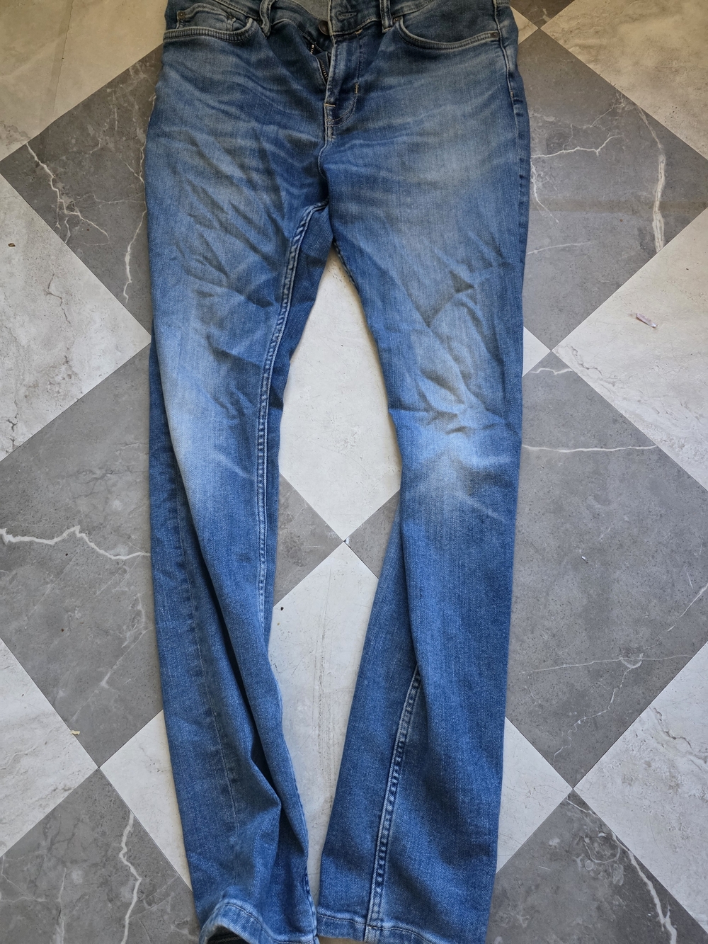 Classic Men’s Blue Denim JeansAllSaints Cigarette Slim Fit Jeans Men's W32 Blue